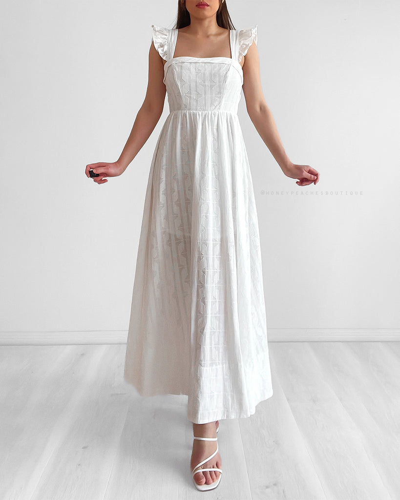 Dahlia Maxi Dress - White