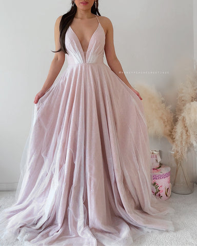 Athena Gown by Jadore - Pink