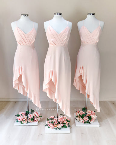 Natalie Midi Dress - Pink