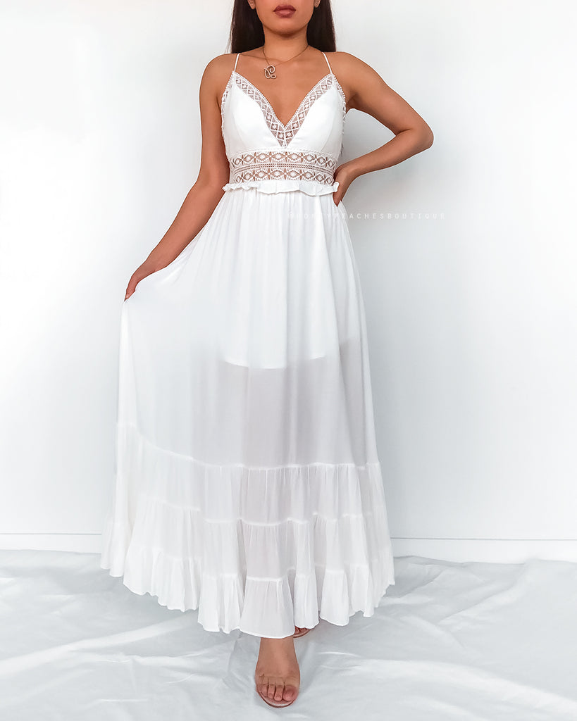 Aura Dress - White