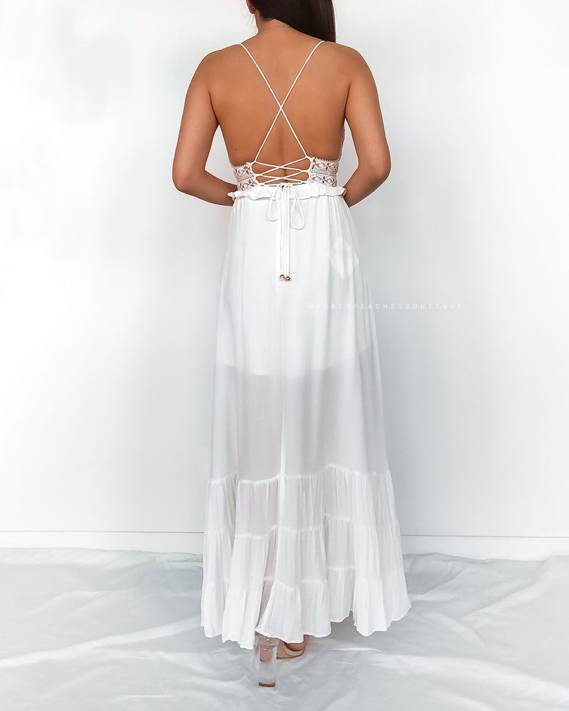 Aura Dress - White