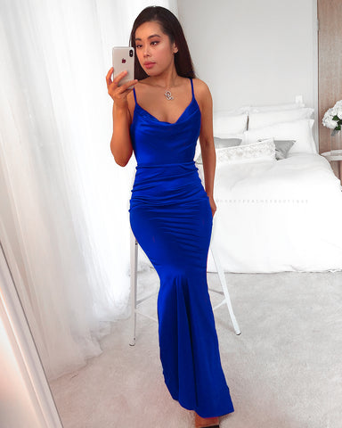 Dinah Midi Dress - Midnight Blue