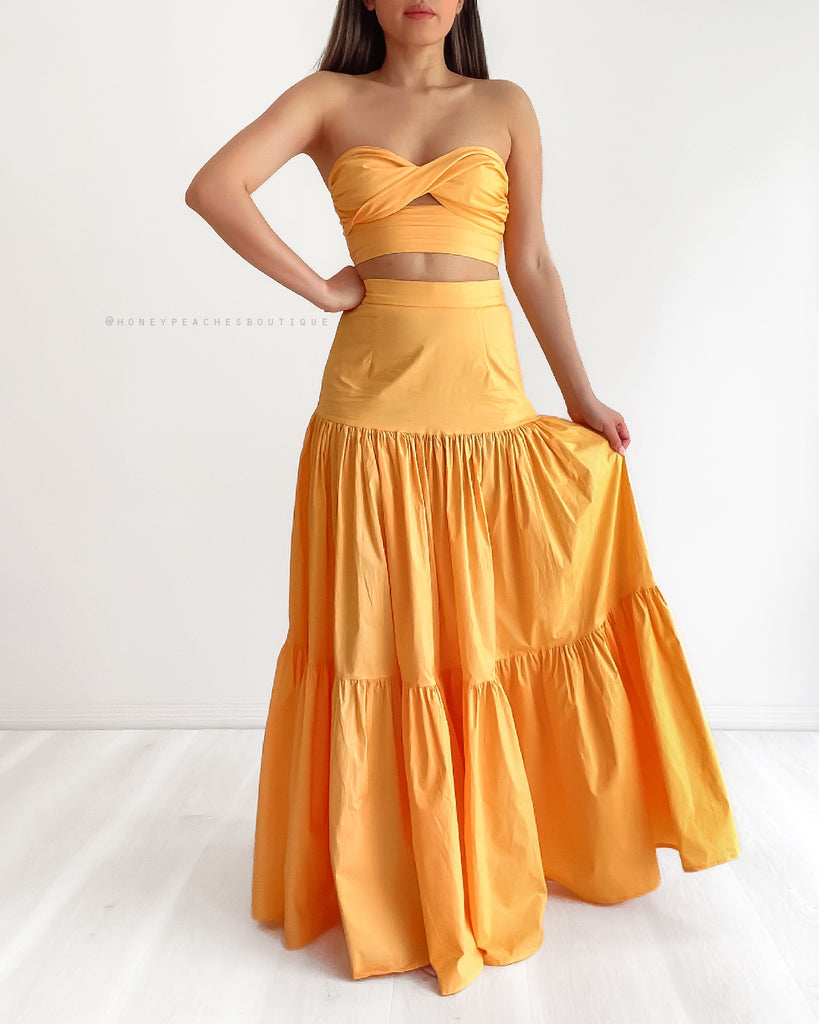 Ayla Crop Top - Sherbert