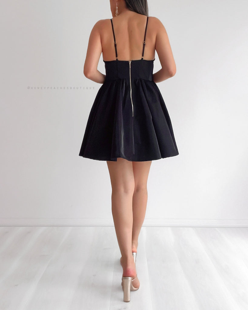 Astrid Mini Dress - Black