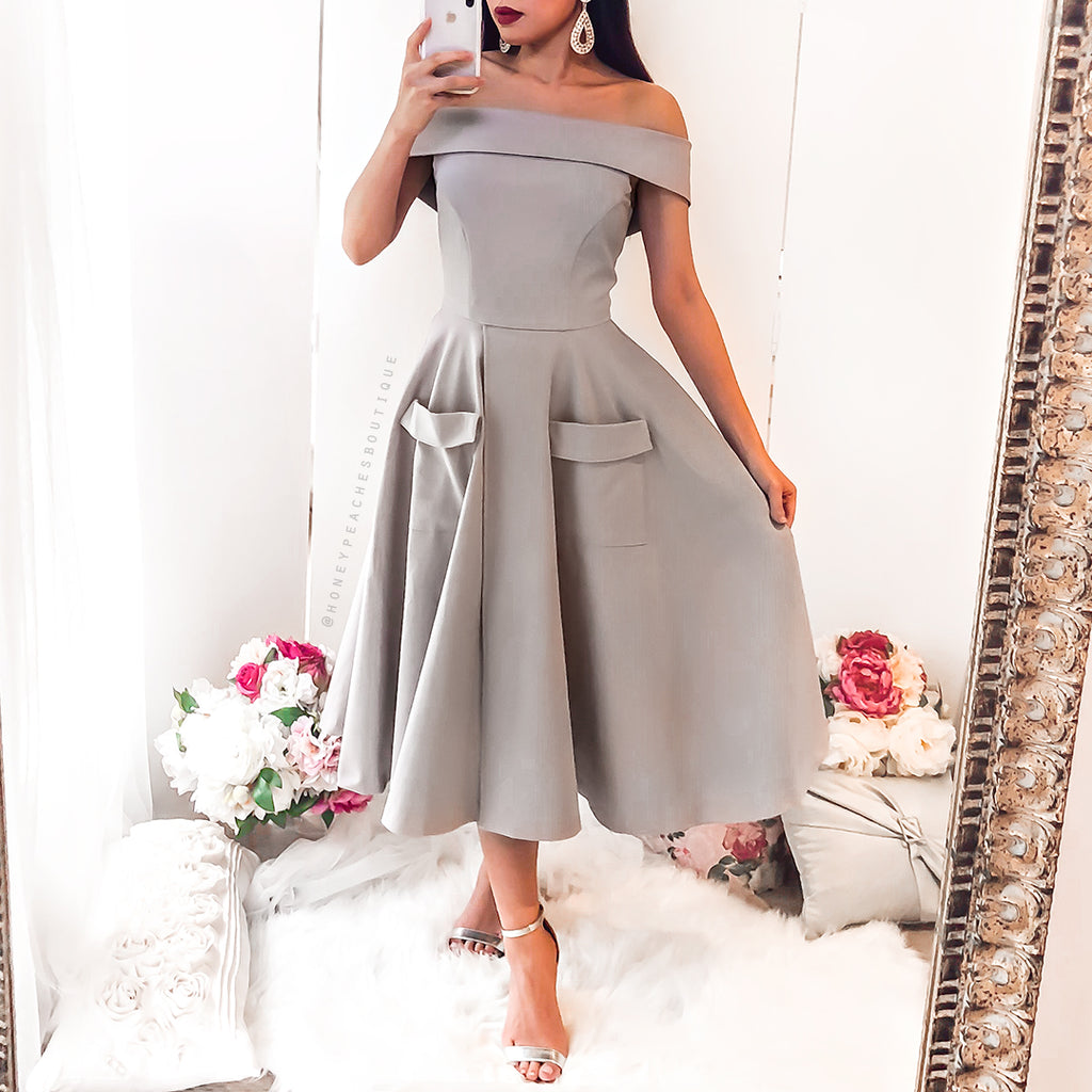 Katica Dress - Stone