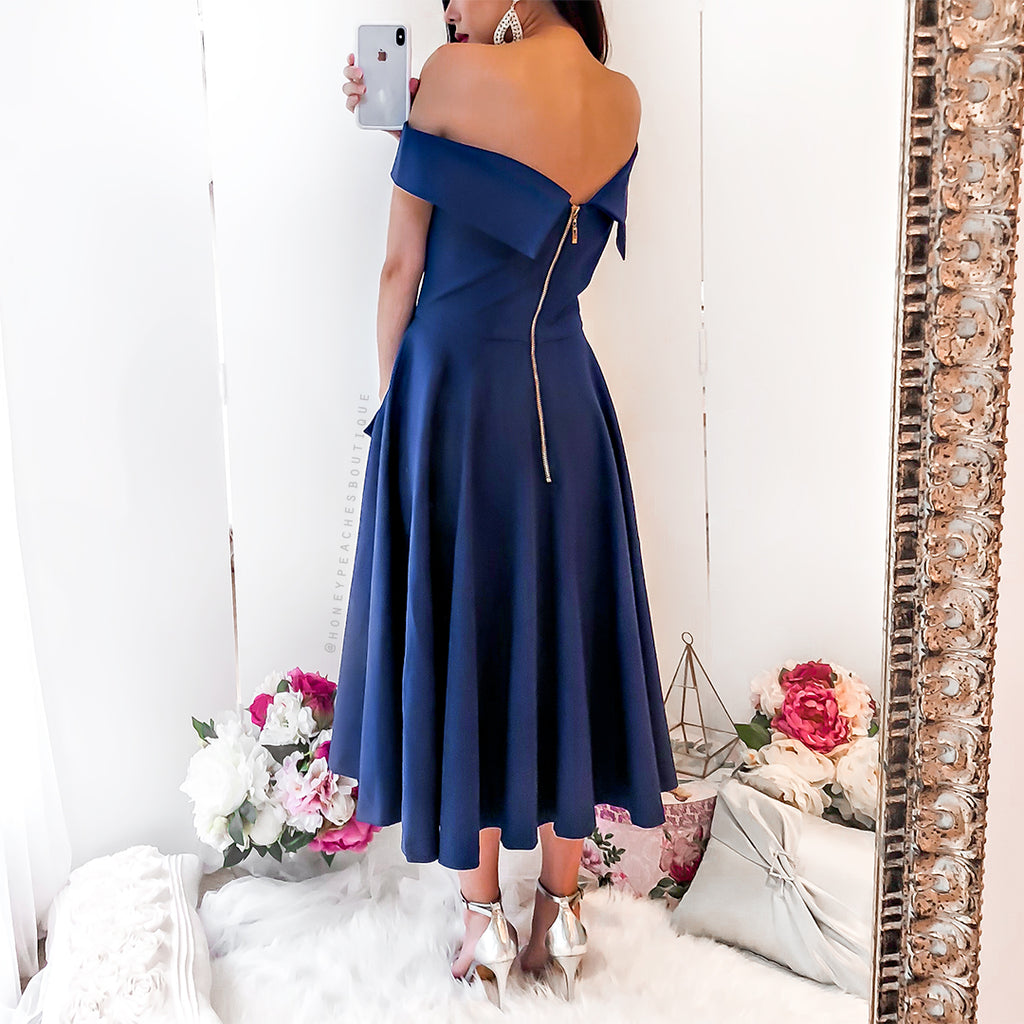 Katica Dress - Tanzanite