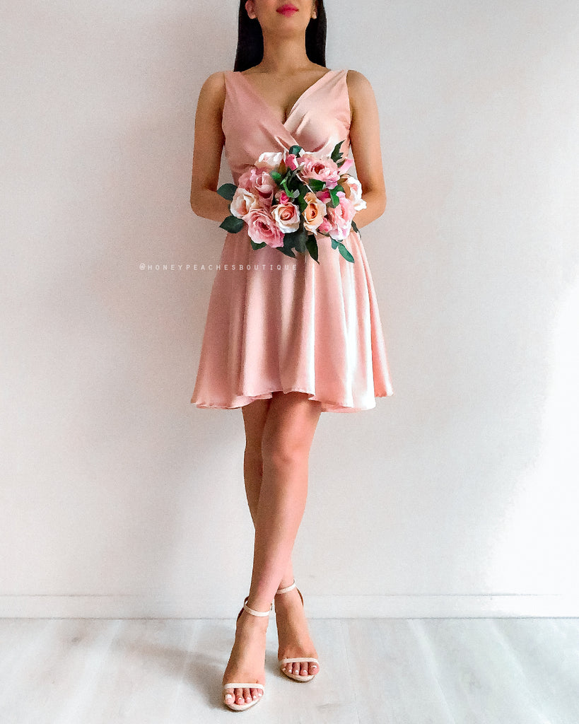Tegan Dress - Blush