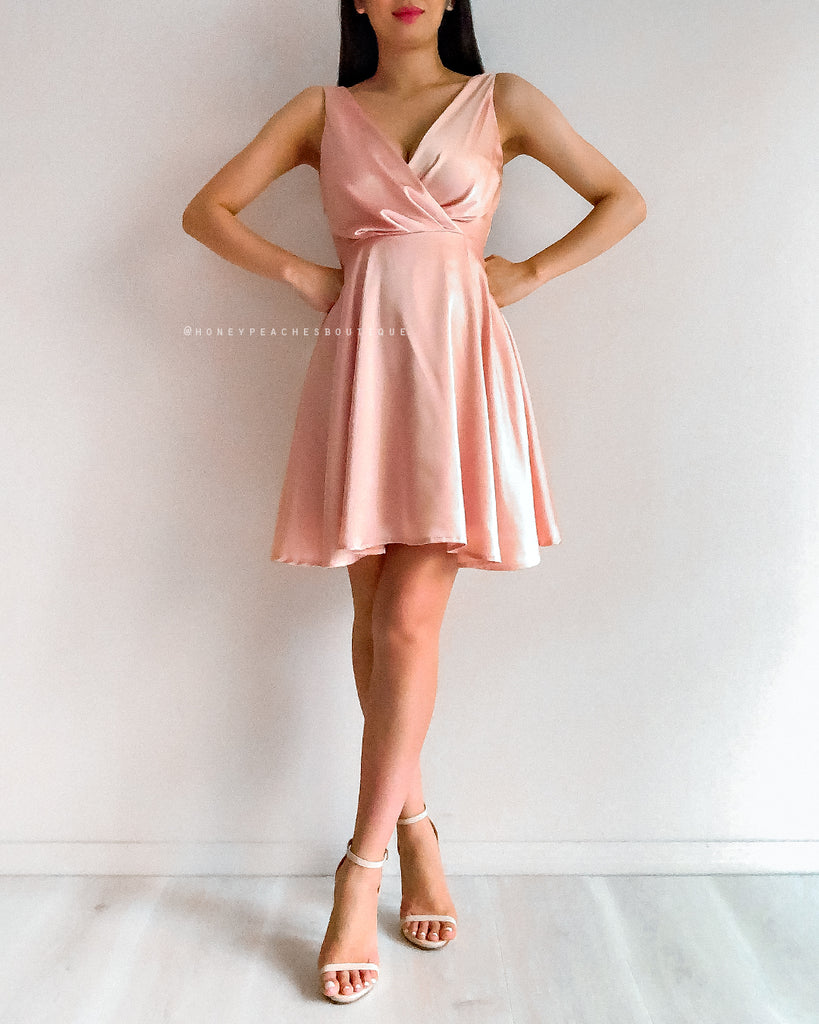 Tegan Dress - Blush