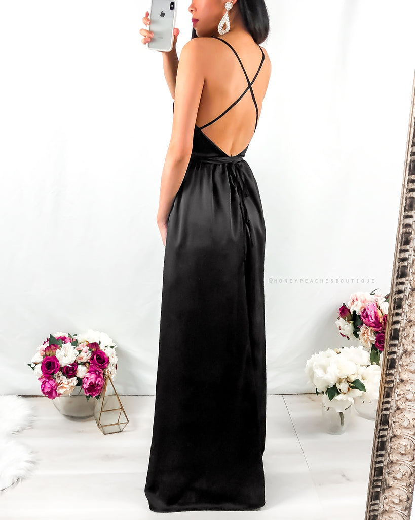 Samira Maxi Dress - Black
