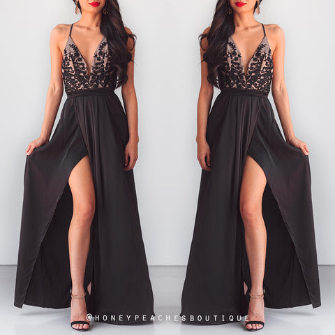 Lia Dress - Black