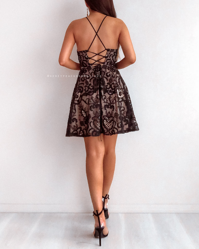 Made To Last Forever Dress - Black