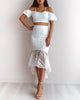 Serena Dress - White