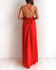 Star Of The Show Maxi Dress - Red