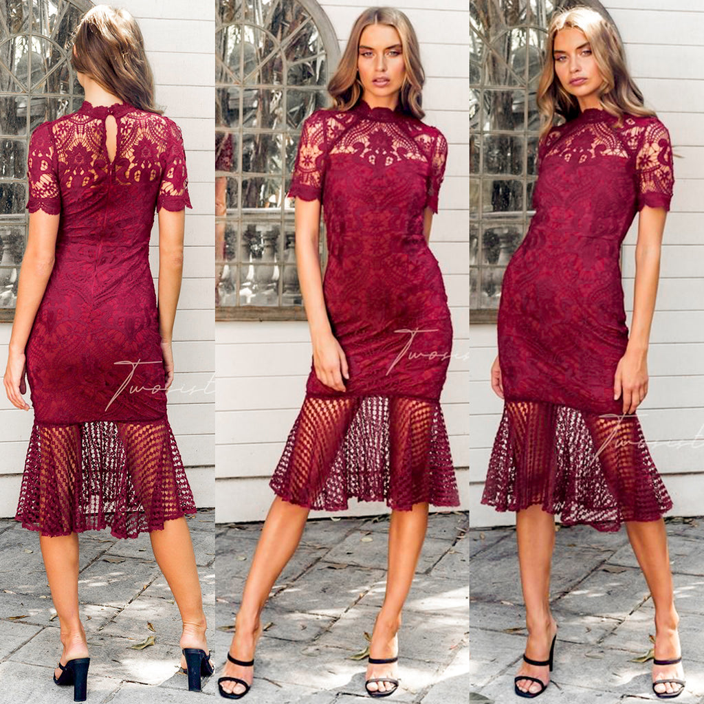 Catalina Dress - Red