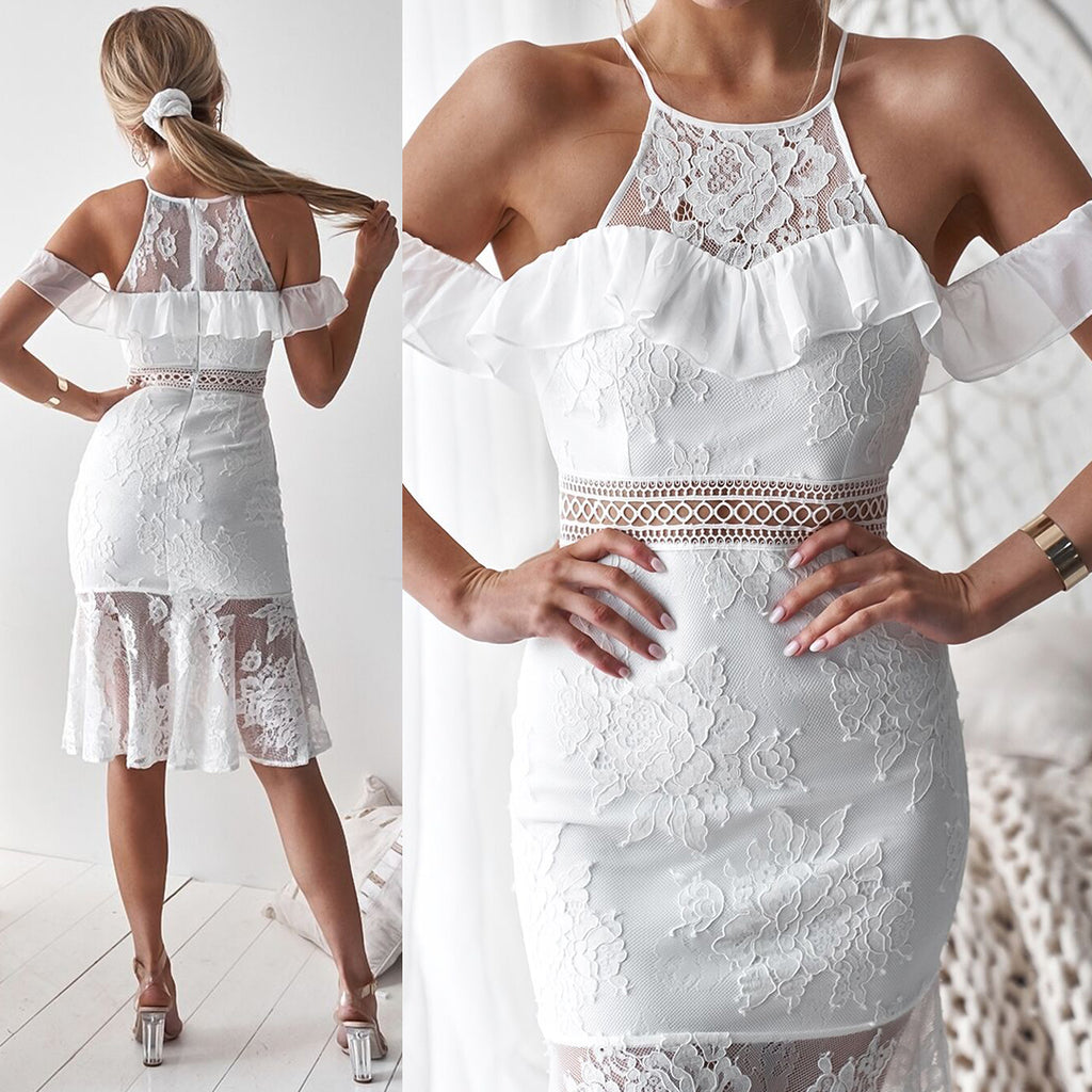 Connie Dress - White