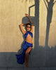 Kylie Midi Skirt - Royal Blue