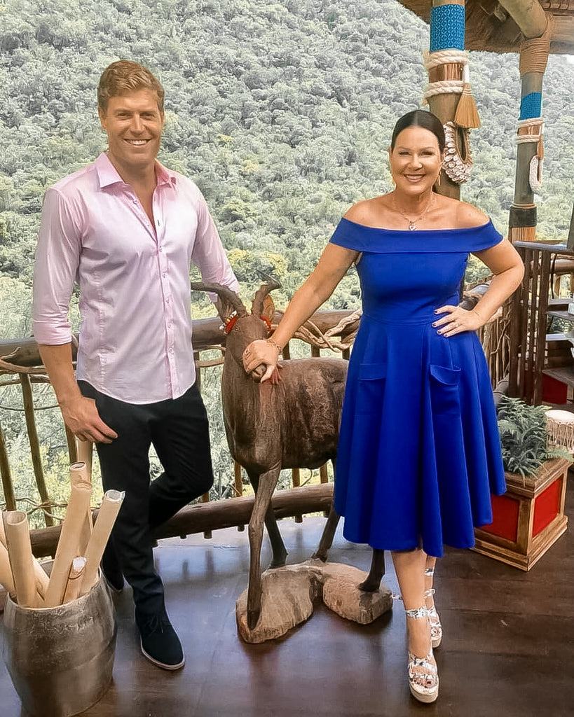 Katica Dress - Tanzanite