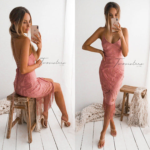 Shay Mini Dress - Pink