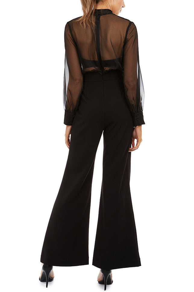 Oliver Pantsuit by Georgy Collection - Black