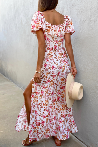 white tiered dress maxi All In White Tiered *ALL SALES FINAL*