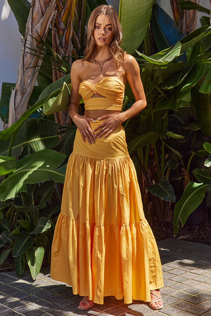 Ayla Crop Top - Sherbert