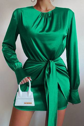 Night Lover Mini Dress - Green