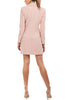 Yvonne Blazer Dress by Georgy Collection - Pink