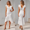 Cadence Dress - White