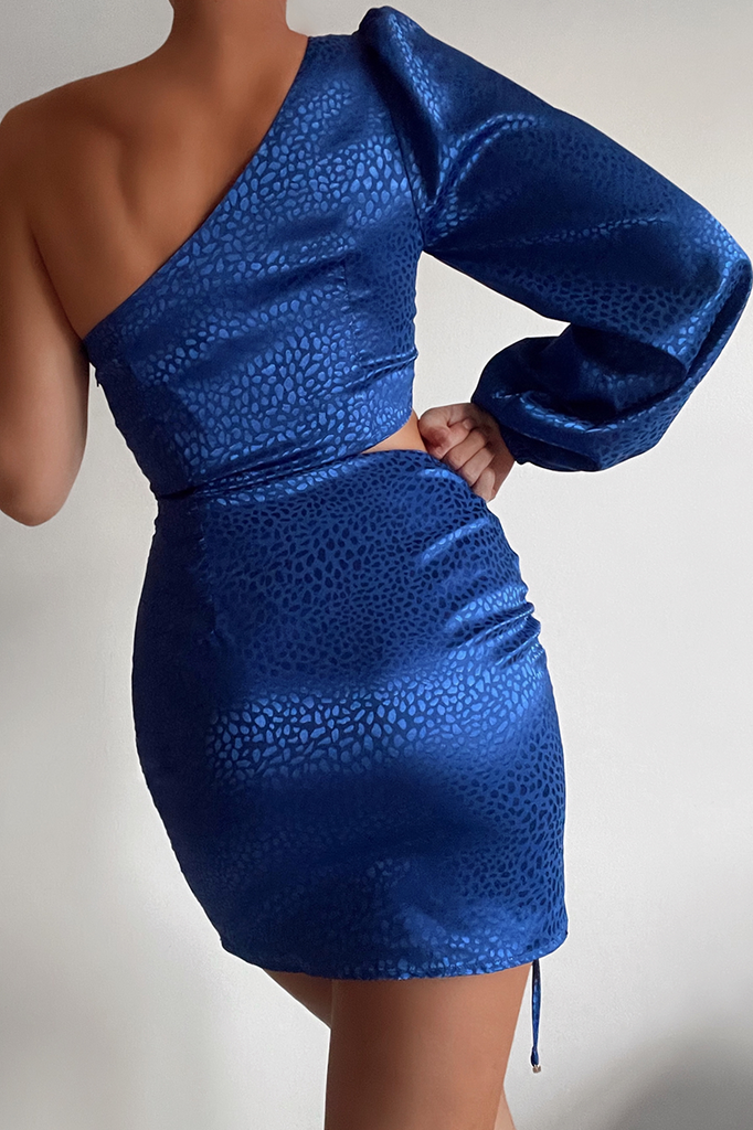 Monrow Dress - Royal Blue