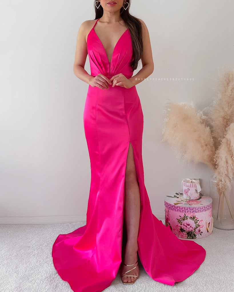 Athena Gown by Jadore - Pink