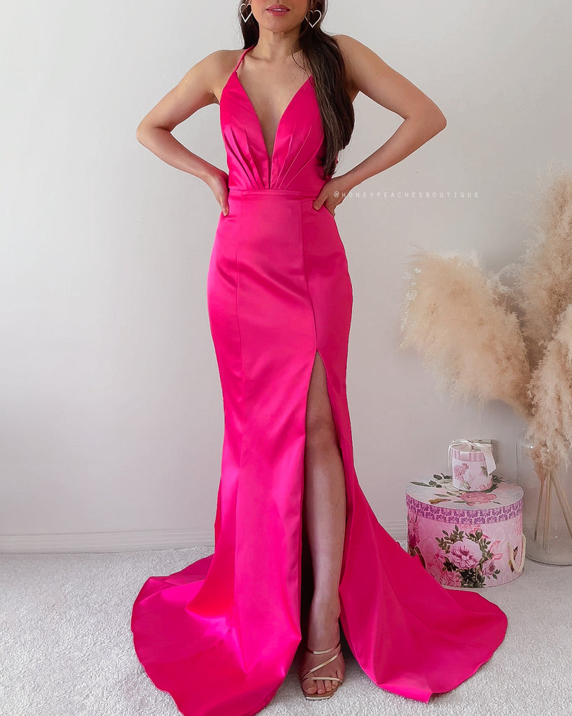 Athena Gown by Jadore - Pink