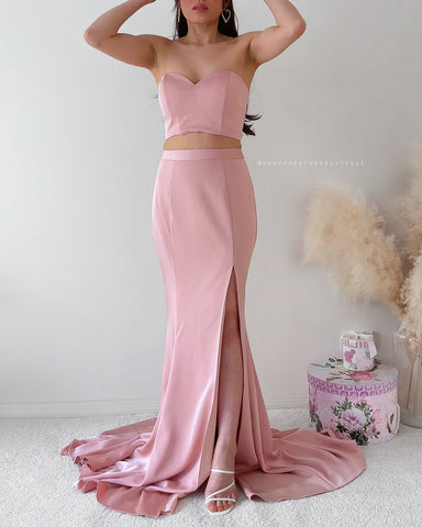 Athena Gown by Jadore - Nude