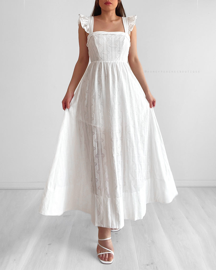 Dahlia Maxi Dress - White