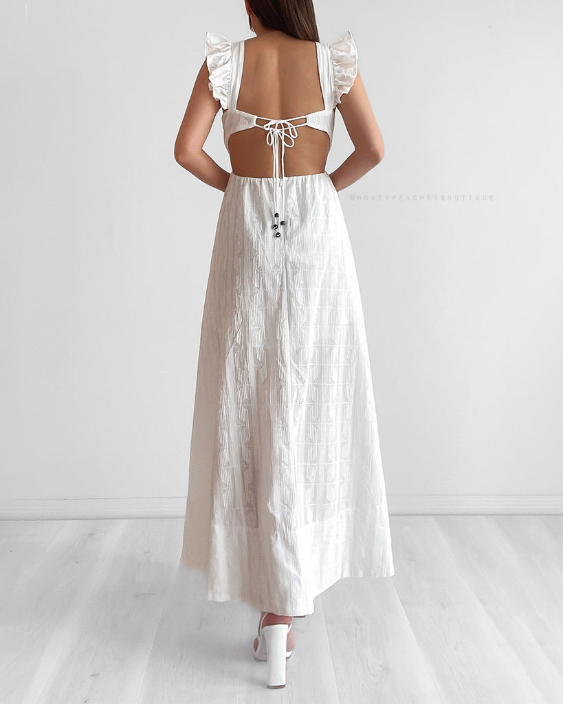 Dahlia Maxi Dress - White