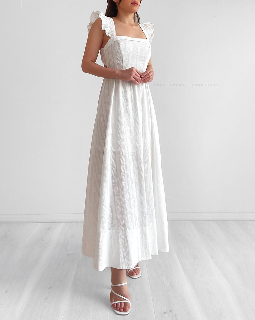 Dahlia Maxi Dress - White