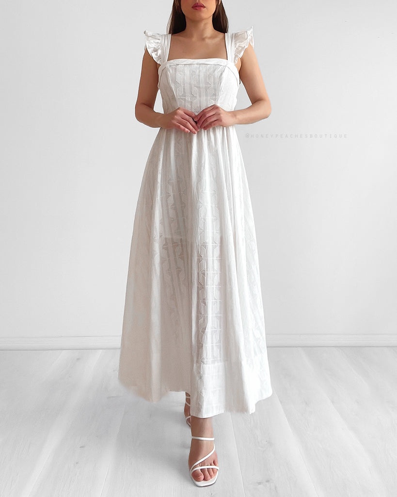 Dahlia Maxi Dress - White