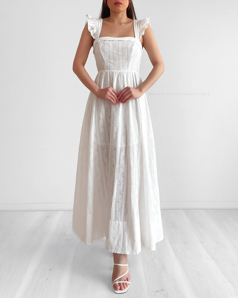 Dahlia Maxi Dress - White