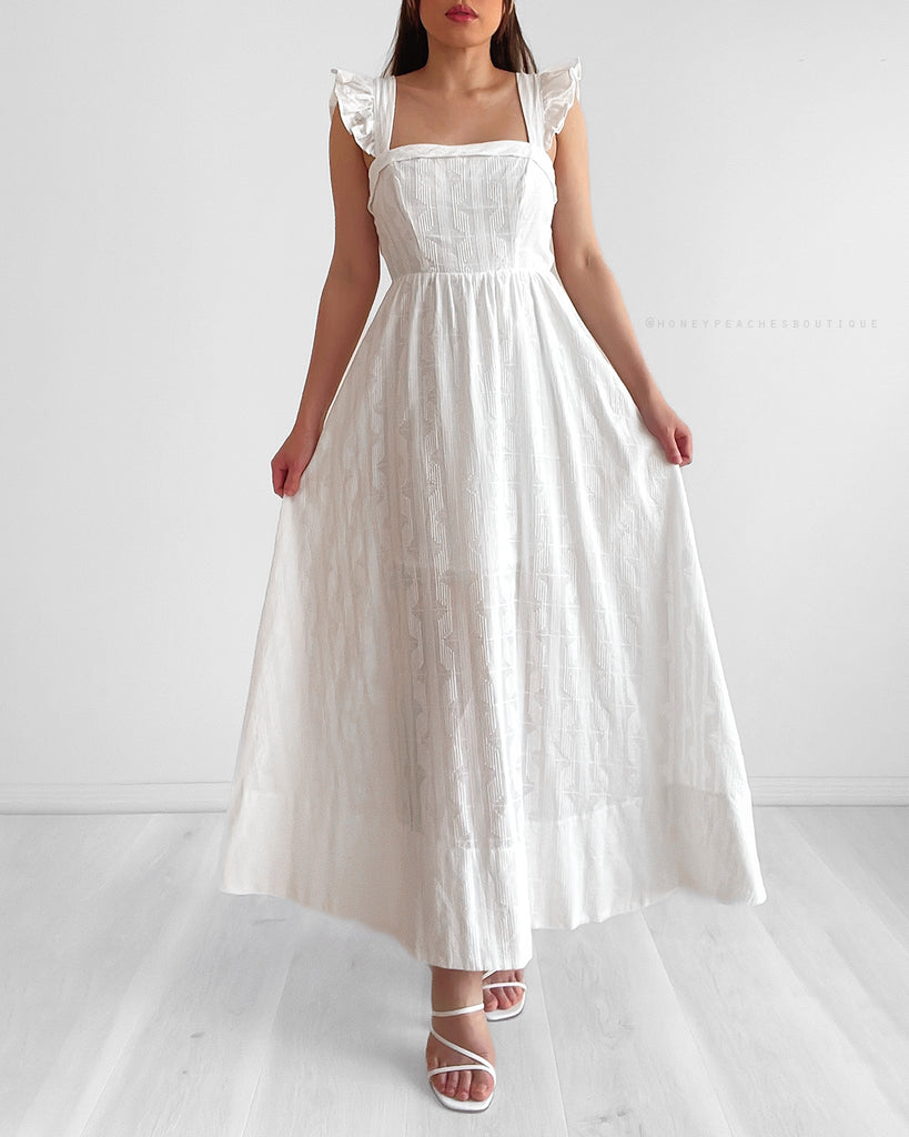 Dahlia Maxi Dress - White