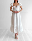 Fleur Maxi Dress - White