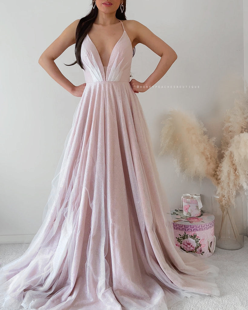 Amelie Gown by Jadore - Rose Pink