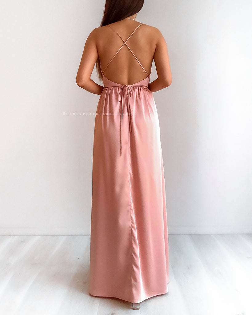 Samira Maxi Dress 2.0 - Dusty Pink