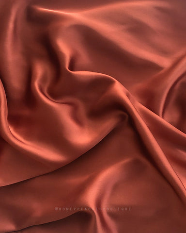 Bridesmaid Fabric Swatch - Luxe Satin - Gold