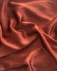 Bridesmaid Fabric Swatch - Luxe Satin - Rust