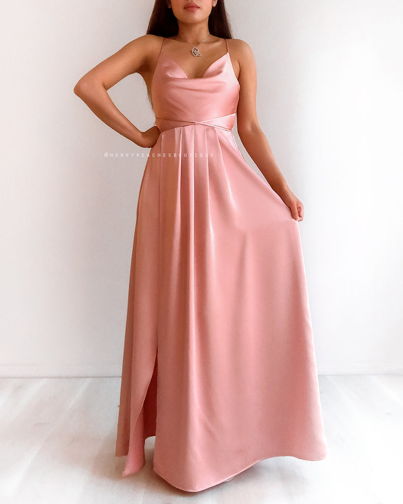 Samira Maxi Dress 2.0 - Dusty Pink