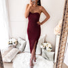 Secret Haven Multi Way Midi Dress - Maroon