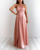 Loving You Is Easy Maxi Dress - Dusty Pink