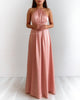 Loving You Is Easy Maxi Dress - Dusty Pink