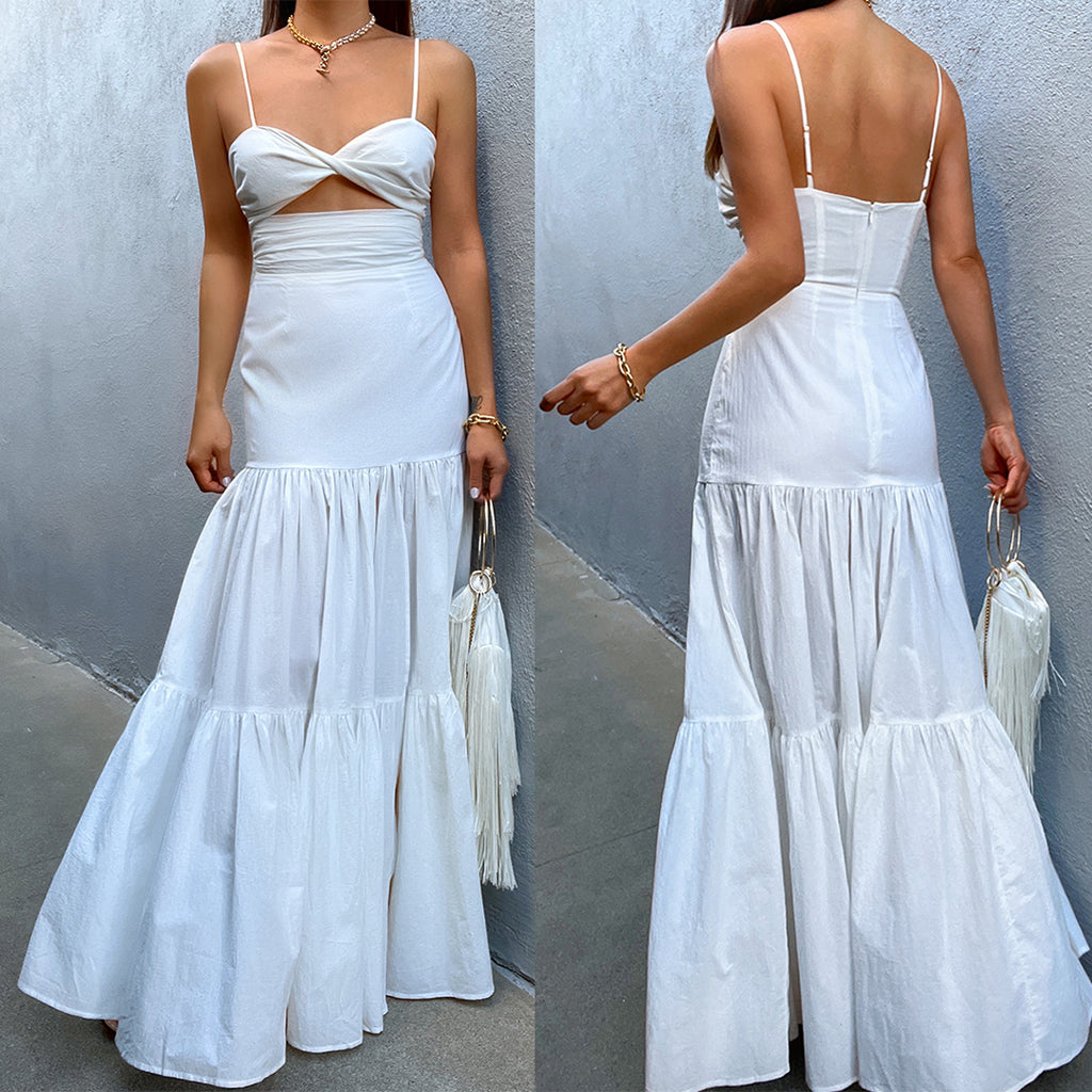 Tianna Maxi Dress - White