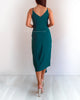 Natasha Midi Dress - Teal