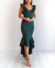 Jasmina Midi Dress - Emerald Green